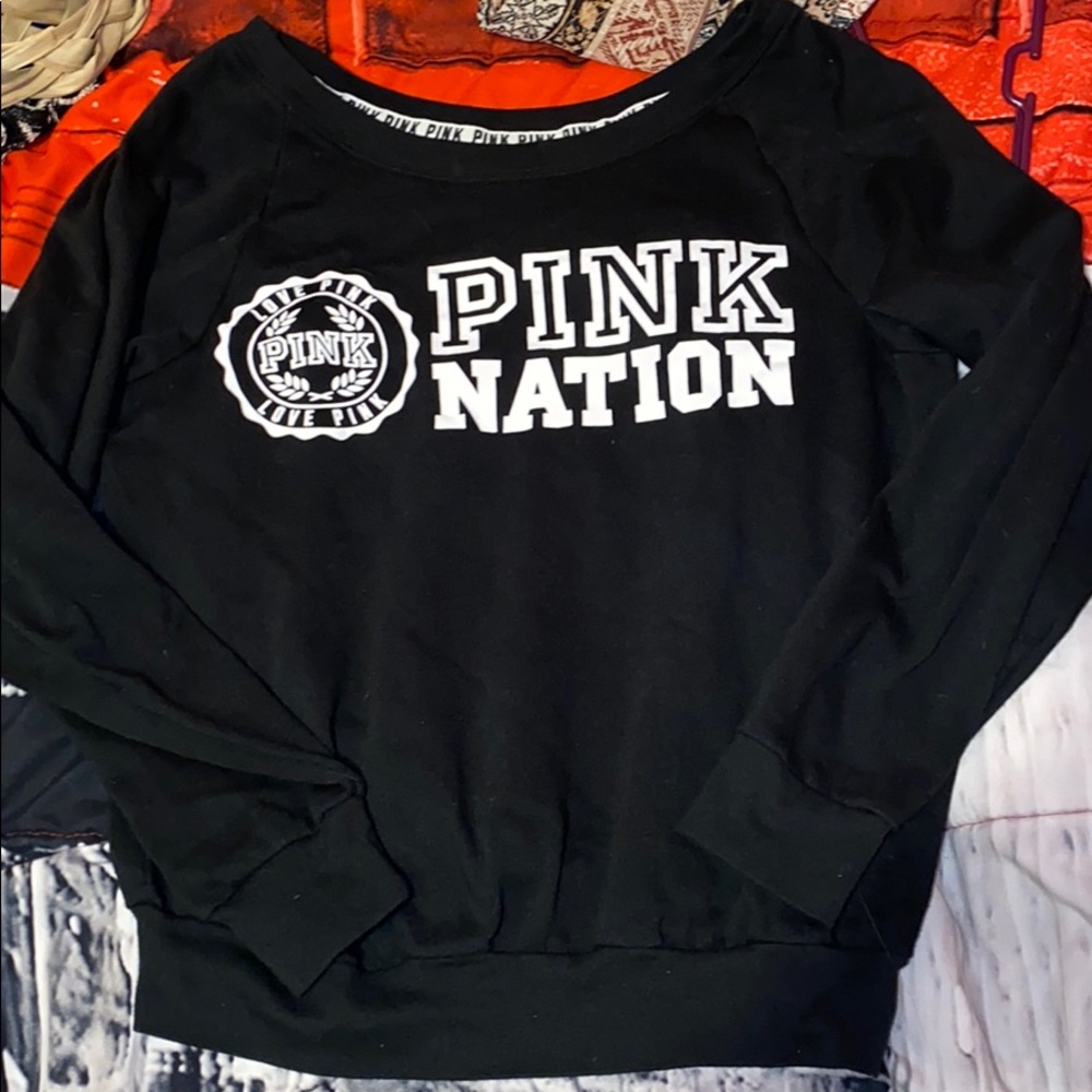 Pink/Victoria’s secret crewneck